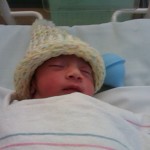 Aahan - Just 3 hours old.